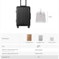 21 Inch Zipperless Carry On Luggage