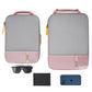 2 Set Compression Packing Cubes for Travel (2 Count)