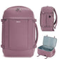 18" Travel Backpack Airlines Approved Personal Item Bag Women Pink