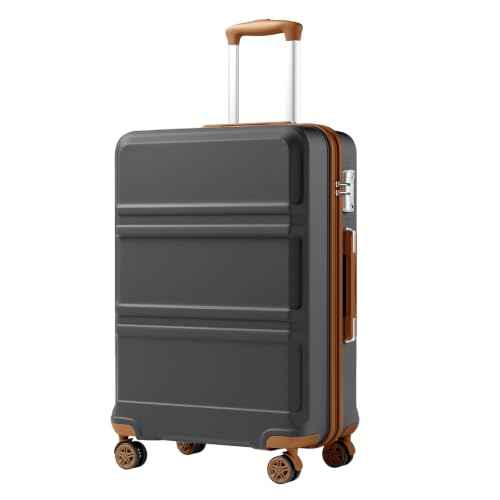 24 Inch Luggage Suitcase with Spinner Wheels TSA Lock