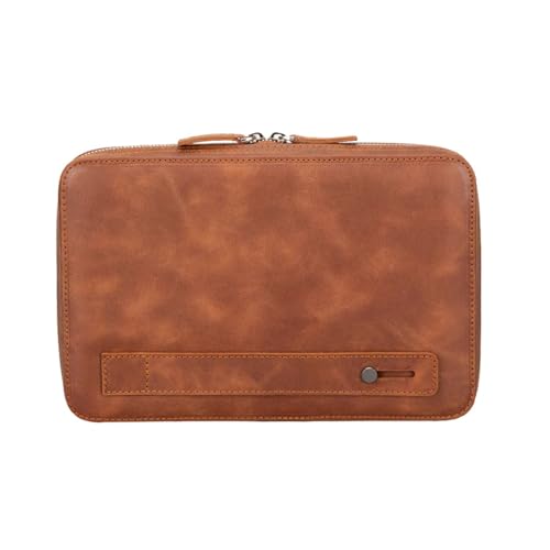 Medicine Handmade Leather Cable Organizer Bag