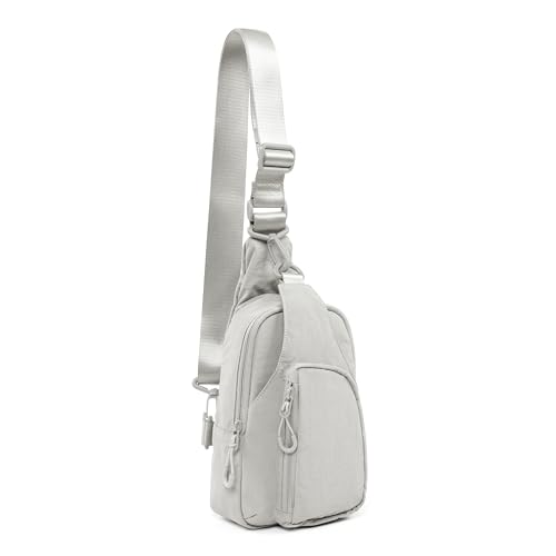 Sling Bag with Adjustable Straps Crossbody Chest Bag Lightweight Small Backpack for Casual Outdoor Traveling Hiking