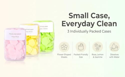 4 Boxes Paper Soap (400 Count)