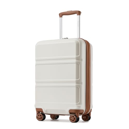 Carry On Luggage 22x14x9 Airline Approved with Spinner Wheels