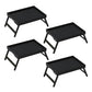Bamboo Bed Tray Tables with Folding Legs