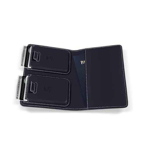 Passport Wallet with AirTag Holder