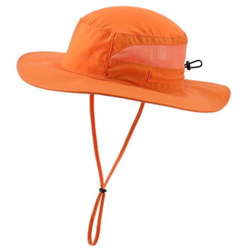 Women's UPF 50+ Safari Sun Hat Breathable UV Protection Fishing Hat