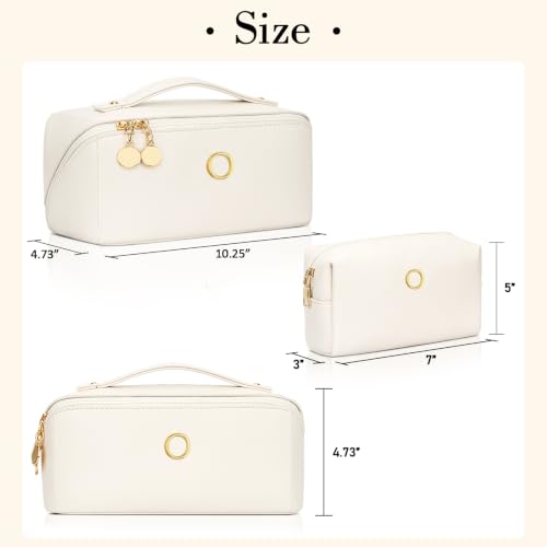 Initial Makeup Bag Personalized Gift for Women Teen Girls