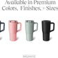 Müv 25oz 100% Leak Proof Insulated Coffee Mug with Handle & Lid