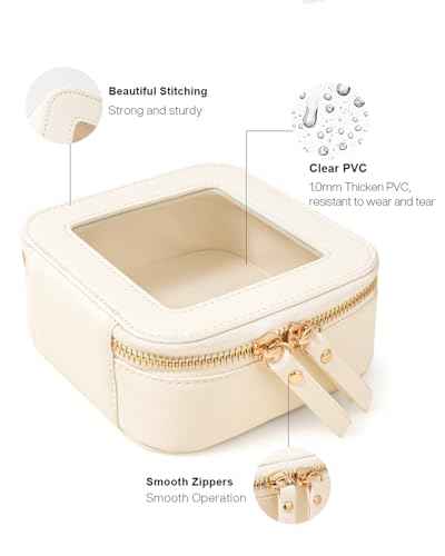 Travel Clear Makeup Bag Set