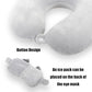 Kids Neck Pillow for Travel with Sleep Eye Mask