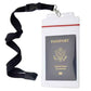 Bulk 20 Pack Heavy Duty Water and Tear Resistant Passport Holders with Lanyard