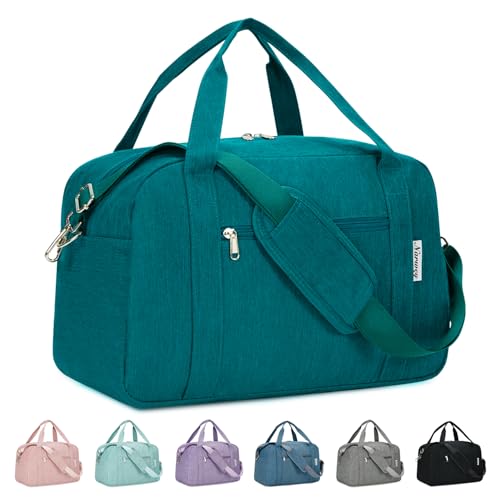 18" Carry on Bag Underseat for Airplane with Wet Pocket Frontier Airlines Personal Item Bag Travel Duffel Bag Small Gym Bag Weekender Overnight for Women and Men