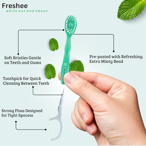 Disposable Toothbrushes with Toothpaste (24 Count)