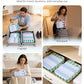 6 Set Packing Cubes for Travel Durable Suitcase Organizer Bags Set with Personalized Tag Travel Essentials with Shoe Bag Traveling Accessories for Luggage Machine Washable (6 Count)