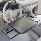 2-in-1 Car Steering Wheel Tray & Car Desk for Laptop with Phone Holder – Height Adjustable Steering Wheel Desk, Car Laptop Desk & Food Tray, Car Table Tray – Fits Cars, SUVs & Trucks