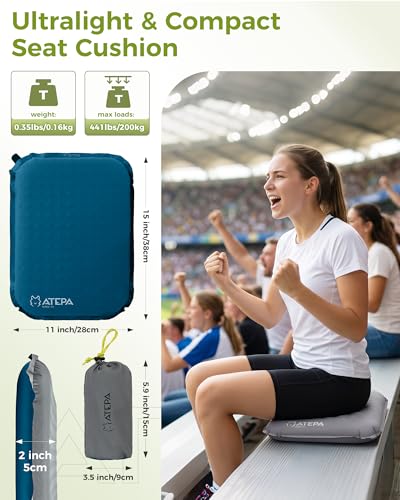 Inflatable Seat Cushion (2 Count)