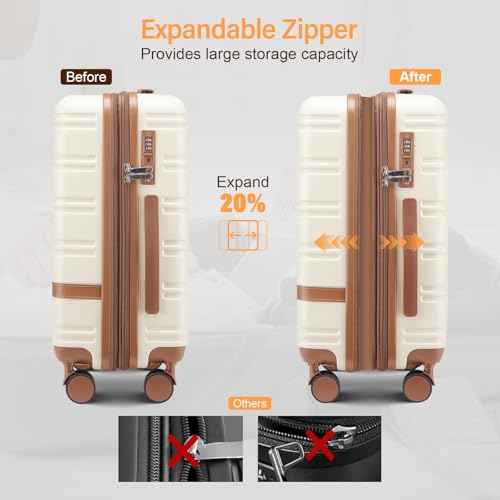 Luggage Sets with spinner wheels (4 Count)