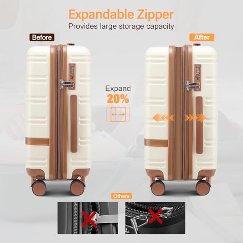Luggage Sets with spinner wheels (6 Count)