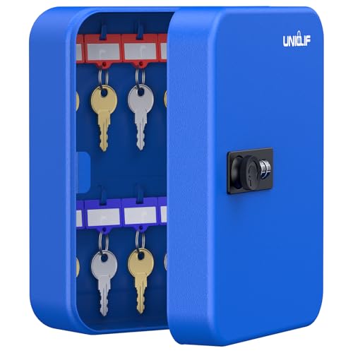 20 Keys Key Lock Box with Code (20 Count)