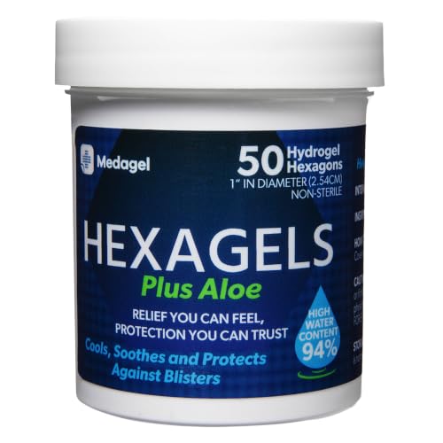Hexagels Plus Aloe Vera (50 Count)