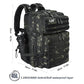 Military Tactical Backpack for Men and Women 45L Army 3 Days Assault Pack Bag Large Rucksack with Molle System Olive Green