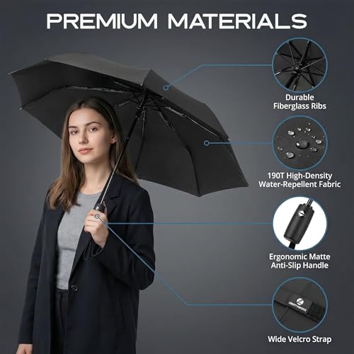 3 Pack Umbrella Windproof Travel Umbrella