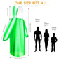 6 & 20 & 50 Pack Disposable Rain Ponchos for Adults (6 Count)