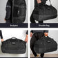 Convertible Duffel Backpack Multi Size Large Weekender Bag Black 80L