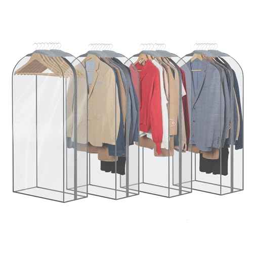 Garment Bags for Fur Coat Suit Bags for Closet Storage 40 in