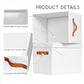 Storage Bins with Lids (4 Count)