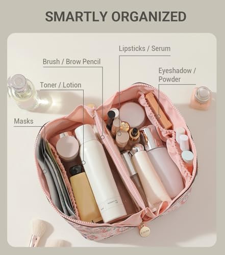 Travel Makeup Bag for Women