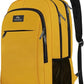 Yellow Travel Laptop Backpack
