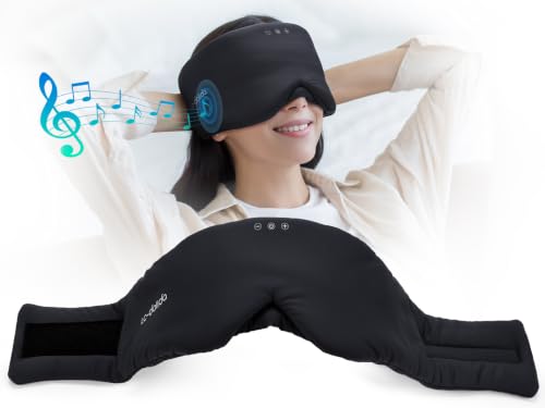 Luxury Bluetooth 5.4 Sleep Mask for Adults