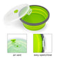 1200ml Large Collapsible Meal Prep Containers (3 Count)