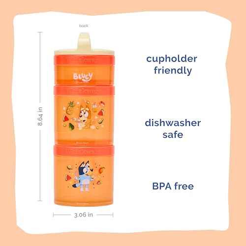 Bluey Stackable Snack Containers for Babies
