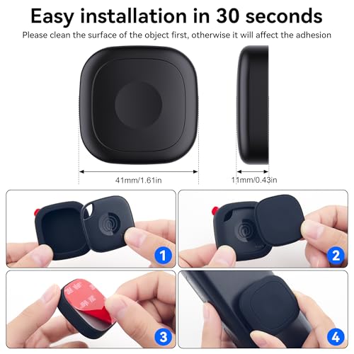 4 Pack Adhesive Mount for Life360 Tile Mate Tracker