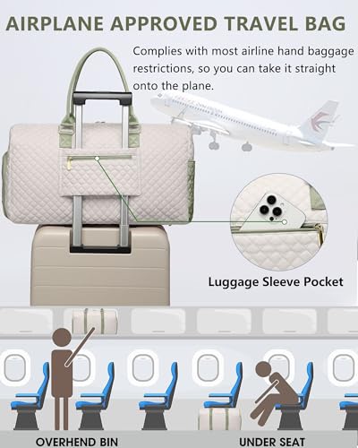 Women Weekender Travel Duffle Bag