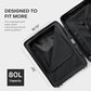 Checked Expandable Suitcase