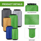 6 Pcs Waterproof Dry Bag Set for Kayaking & Camping (6 Count)