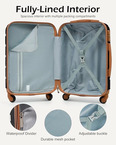 Luggage Sets with Spinner Wheels (3 Count)