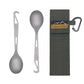 Titanium Camping Spoon Set of 2 Piece (2 Count)