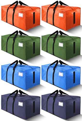 Supports 200lbs Heavy Duty Moving Bags (8 Count)