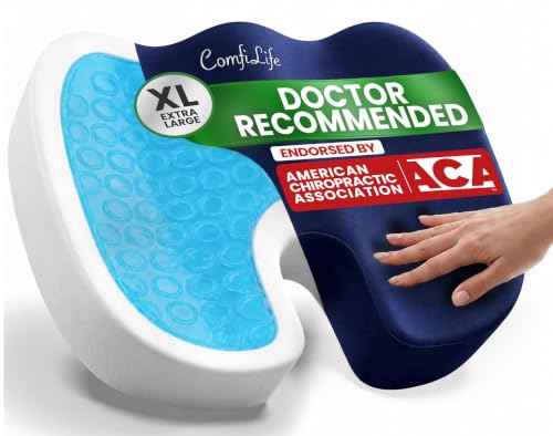 Extra Large Gel & Memory Foam Seat Cushion
