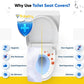 Toilet Seat Covers Disposable Flushable Travel Pack of 50 (50 Count)