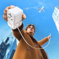 85W Universal Travel Power Adapter with Retractable USB C Cable