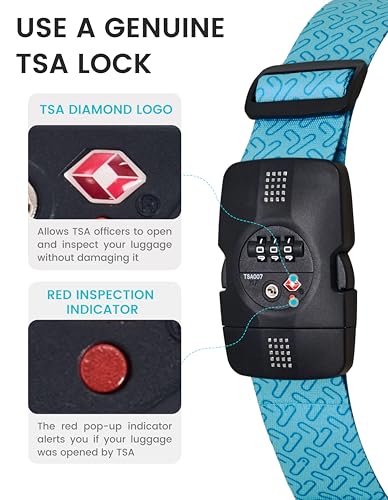 Travelkin Luggage Straps TSA Approved