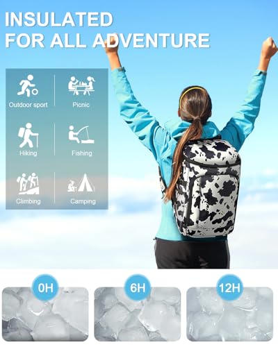 Cooler Backpack Insulated Leak Proof for Women Men Soft Cooler Bag (36 Cans)