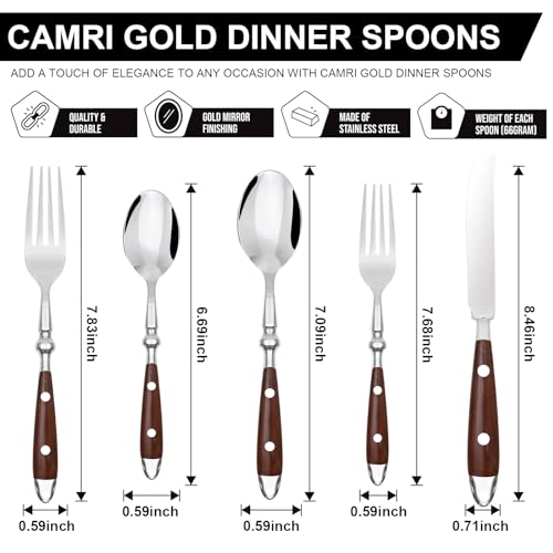 20 Piece Silverware Set for 4 (20 Count)