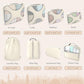 8 Set Packing Cubes for Travel (8 Count)